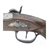 A French percussion pistol, ca. 1810