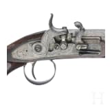 An English percussion pistol with chemical primer by Westley Richards, circa 1810
