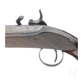 An English percussion pistol with chemical primer by Westley Richards, circa 1810