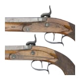 A pair of percussion pistols by Crause in Herzberg, Germany, ca. 1810
