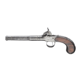 An English Queen Anne percussion pistol by Henshaw in London, ca. 1820