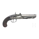An English pistol with Forsyth ignition system by Forsyth & Co in London, circa 1820