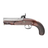 An pocket percussion pistol by W. Parker, London, ca. 1830