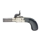 A percussion pocket pistol, Li&egrave;ge, circa 1830