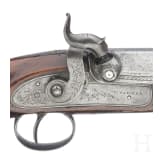 An pocket percussion pistol by W. Parker, London, ca. 1830