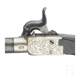 A percussion pocket pistol, Li&egrave;ge, circa 1830