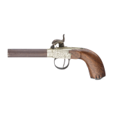 A Belgian percussion pistol, circa 1830