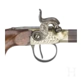 A Belgian percussion pistol, circa 1830