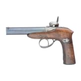 A percussion pistol, Liege, circa 1830