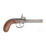 Three percussion pistols