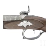A German percussion pistol by Chevallier in Celle, circa 1840