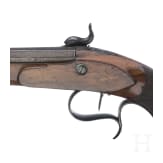 A pair of percussion pistols, G. Pistor, Schmalkalden, circa 1840