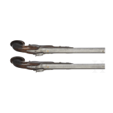 A pair of percussion pistols, Johann Adam Kuchenreuter, Regensburg, circa 1840