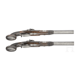 A pair of percussion pistols, Johann Adam Kuchenreuter, Regensburg, circa 1840