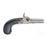 A pair of percussion pocket pistols, Li&egrave;ge, circa 1840