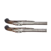 A pair of percussion pistols, Devisme in Paris, circa 1840