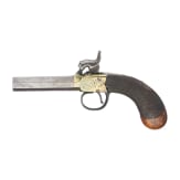 Four Belgian percussion boxlock pistols, circa 1840