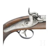 A percussion pistol by D. Herraduras in Eybar, circa 1840