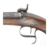 A percussion pistol by Patrick in Liverpool, circa 1840