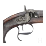 A percussion pistol by Patrick in Liverpool, circa 1840