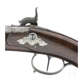 A German percussion pistol by Kuchenreuter(?), circa 1840