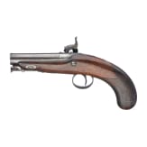 A cased pair of traveler's percussion pistols by Barnett, circa 1840