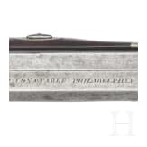A percussion pistol by R. Constable in Philadelphia, USA, ca. 1840