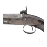 A cased pair of percussion pistols by Conway in Manchester, ca. 1840/50