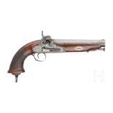A percussion pistol, Eibar, Spain, dated 1848