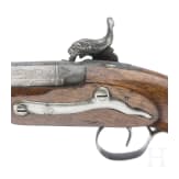 A percussion pistol, Eibar, Spain, dated 1848