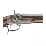A French breech-loading percussion pistol by Gastinne Renette, circa 1850