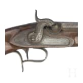 A Swiss percussion pistol by Johann Kneub&uuml;hler in Freiburg, circa 1850