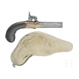 A percussion pocket pistol, Richard Hollis & Sons, London, circa 1850