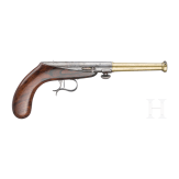 A Swiss parlour pistol by Correvon in Morges, circa 1850