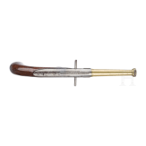 A Swiss parlour pistol by Correvon in Morges, circa 1850