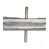 A Swiss parlour pistol by Correvon in Morges, circa 1850