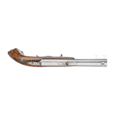 A percussion parlor pistol with removable barrel, probably German, circa 1850