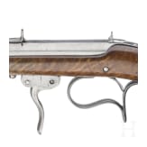 A percussion parlor pistol with removable barrel, probably German, circa 1850