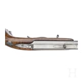 A percussion parlor pistol with removable barrel, probably German, circa 1850