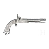 A Scottish all-metal percussion pistol, ca. 1850