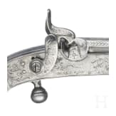 A Scottish all-metal percussion pistol, ca. 1850