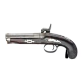 A percussion pocket pistol by Henry Deringer, Philadelphia, circa 1850/60