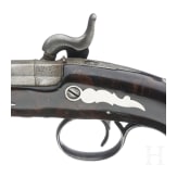 A percussion pocket pistol by Henry Deringer, Philadelphia, circa 1850/60