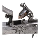A flintlock lighter, probably English, circa 1800