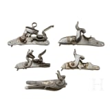 A small collection of locks, 18th/19th century