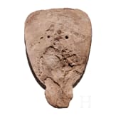 F&uuml;nf alt&auml;gyptische Mumienmasken aus Holz, Sp&auml;tzeit oder ptolem&auml;isch, Mitte 1. Jtsd. v. Chr. - 1. Jhdt. v. Chr.