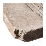 Neuassyrischer Ziegel mit Bauinschrift in Keilschrift, 9. Jhdt. v. Chr.