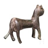 Bronzeplastik eines Panthers, seldschukisch, 12. - 13. Jhdt.
