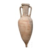 Schlanke graeco-italische Amphore, 3. - 2. Jhdt. v. Chr.