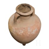 Kleine, breite graeco-italische Amphore, 3. - 2. Jhdt. v. Chr.